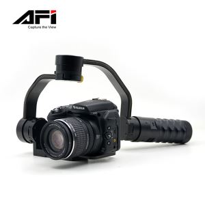 3-Axis ระบบรักษาเสถียรภาพกล้อง DSLR แบบมือถือไม่มีแปรง Steady Gimbal AFI VS-3SD