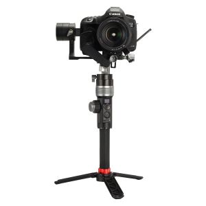 AFI D3 แกนปรับ 3 มือถือ Gimbal Stabilizer, กล้องวิดีโอที่อัพเกรดขาตั้ง W / โฟกัสการดึงและซูมภาพ Vertigo Shot สำหรับกล้อง DSLR (สีดำ)